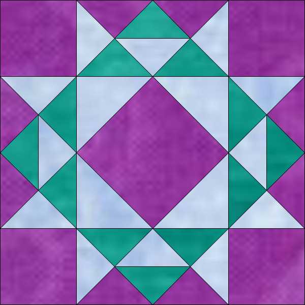 Download Patterns of Life Quilt Series; Block #11; Crown of Thorns - Quilting With Lori