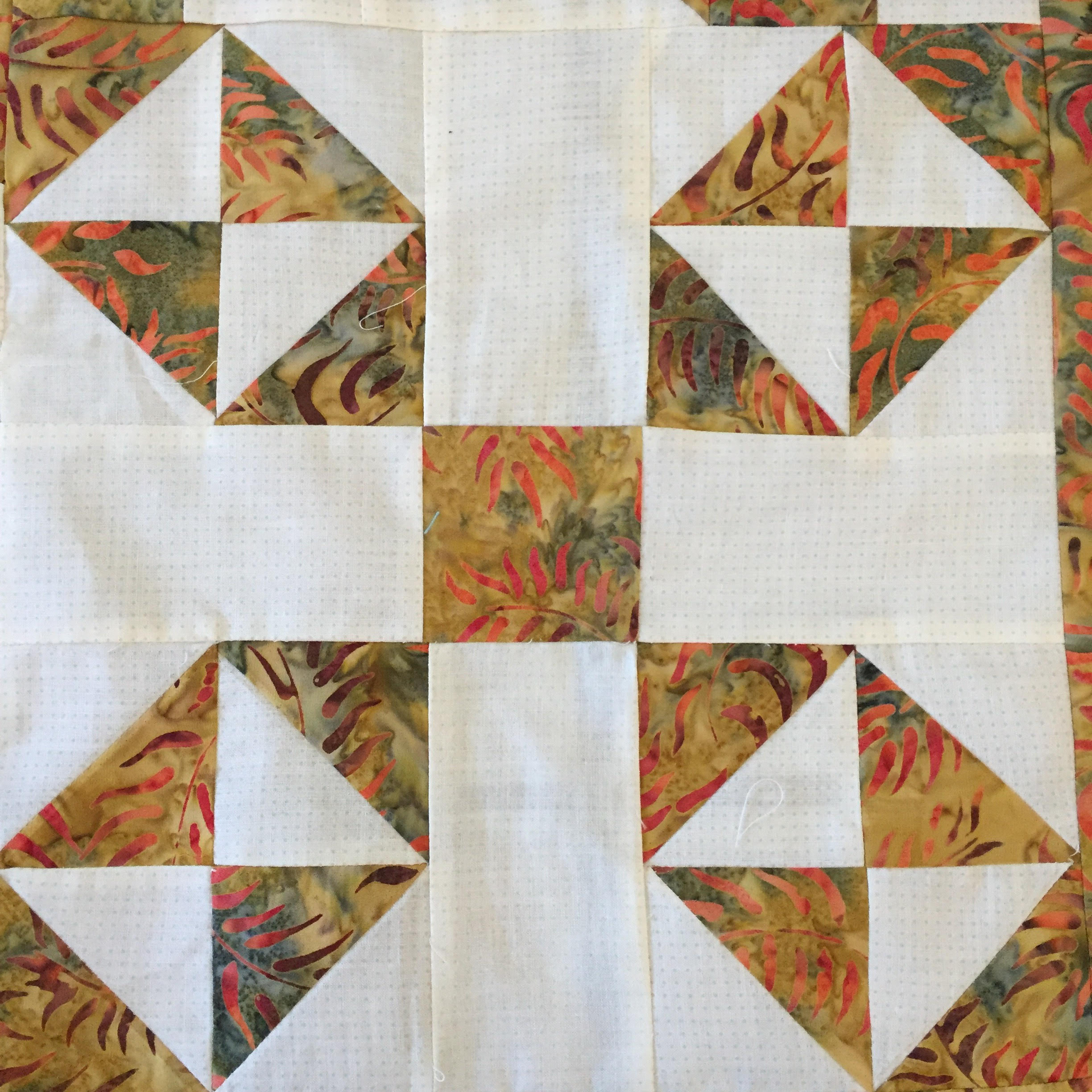 Twos company garden of eden block - Quilting With Lori