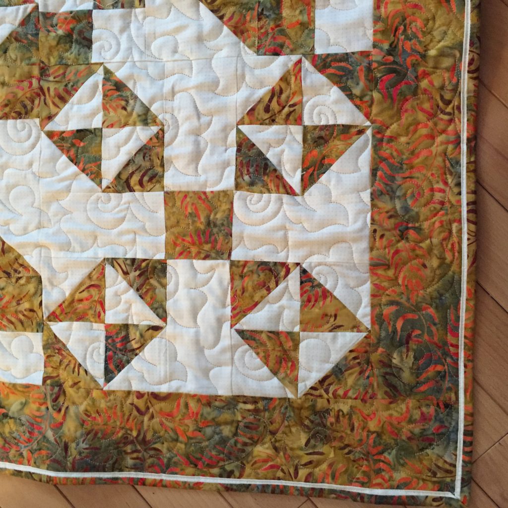 How to Make Flange Quilt Binding - Quilting With Lori